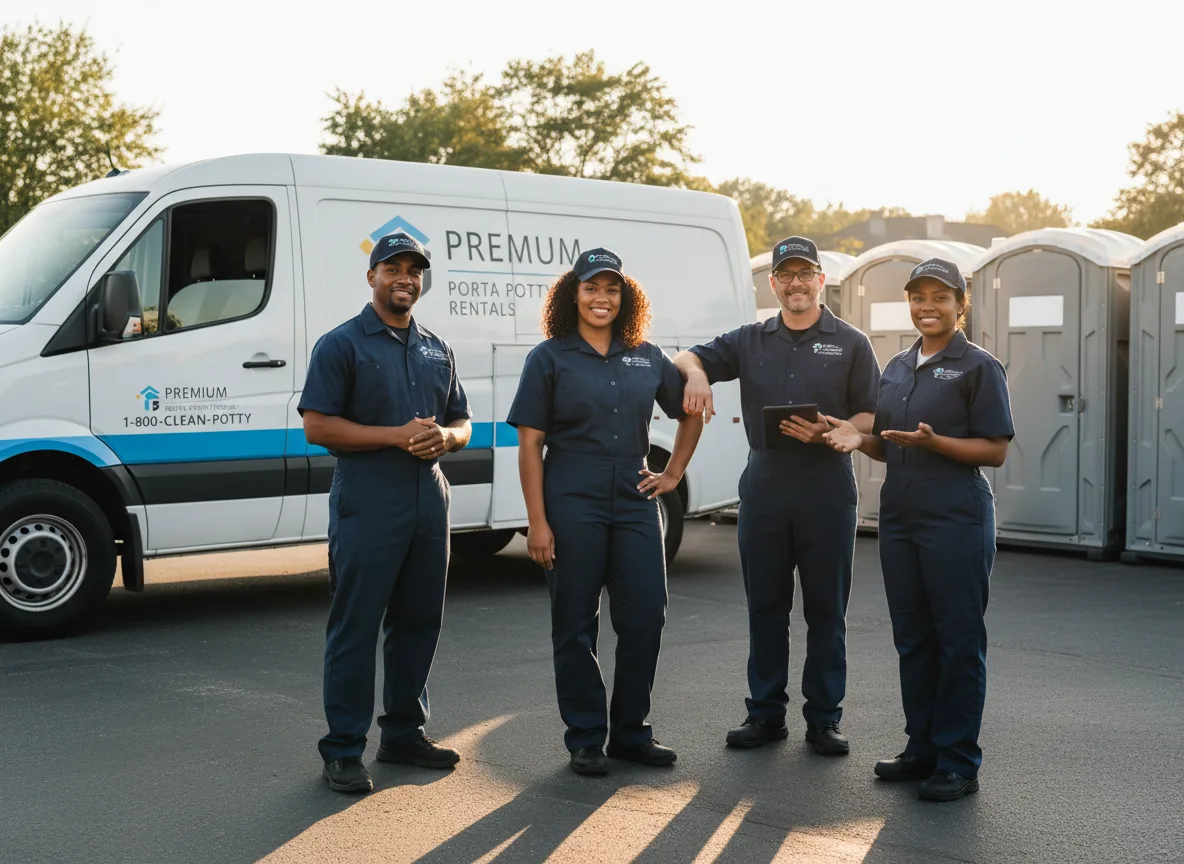 VIP Portable Toilets company in Ridgeway, IA
